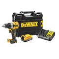 18V XR hiiliharjaton porakone, 1 x POWERSTACK Compact -akku