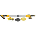 18V XR hiiliharjaton 225mm seinähiomakone - 2 x 6Ah